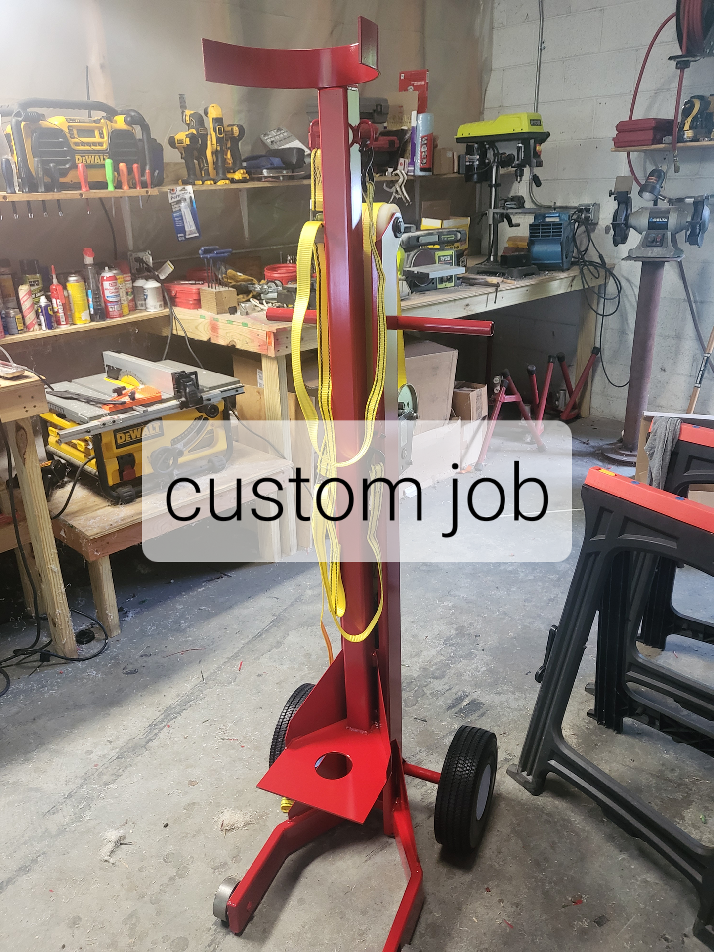 TANK LIFTER Compressed Gas Cylinder Handler TSS100-TL-M