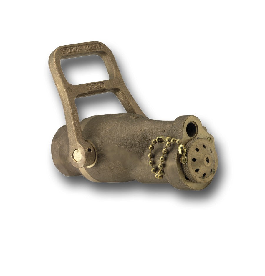 4AN Navy Nozzle 2 1/2" Akron 2074***