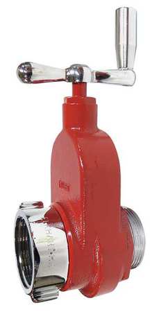 Elkhart Hydrant Gate Valve, 2-1/2 In FNST, 2-1/2 In MNH X-86***