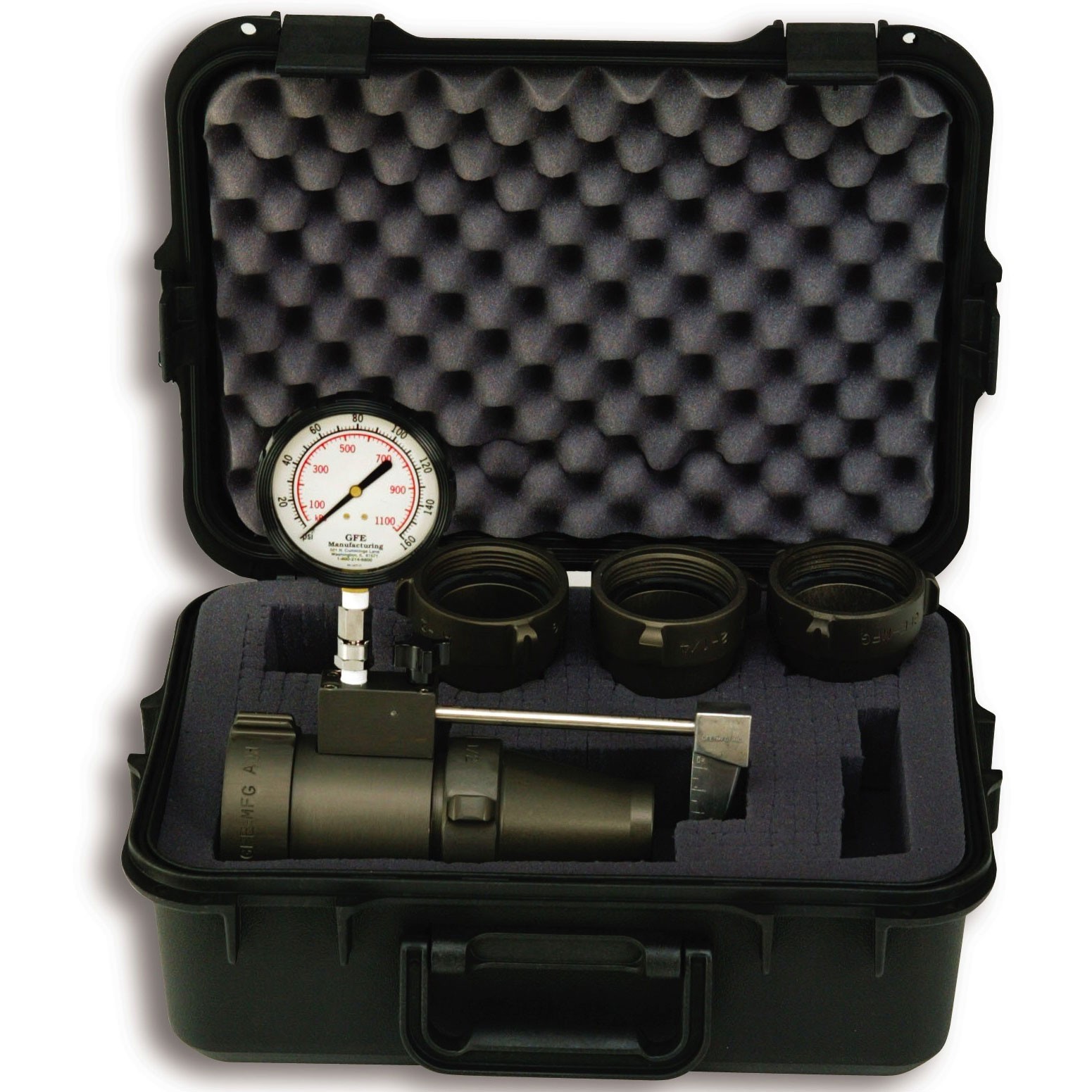 Apparatus flow test kits 2 1/2'' (65 mm) Flow Test Kit with Case
