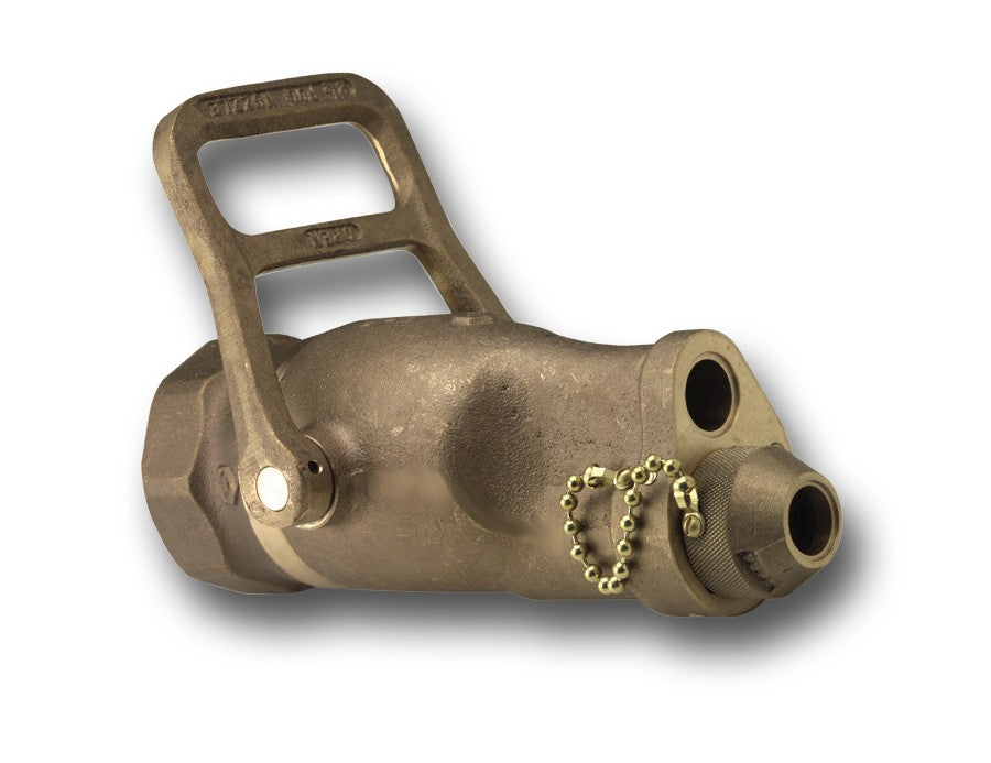 Akron 2 1/2'' CG-25 Marine Nozzle with Fog Tip 2046***