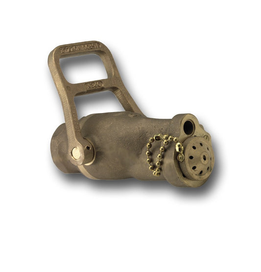 4AN Navy Nozzle 2 1/2" Akron 2074***