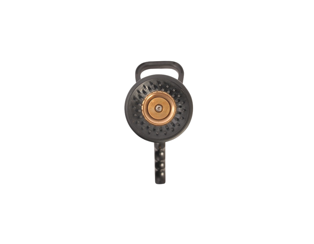 Akron 1 1/2'' Brass Fog Nozzle with Pistol Grip, 125 gpm @100psi 3021