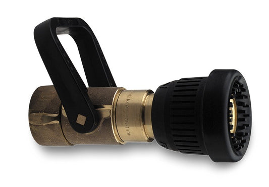 Akron 1 1/2'' Brass Shipboard Vari-Nozzle 3022***