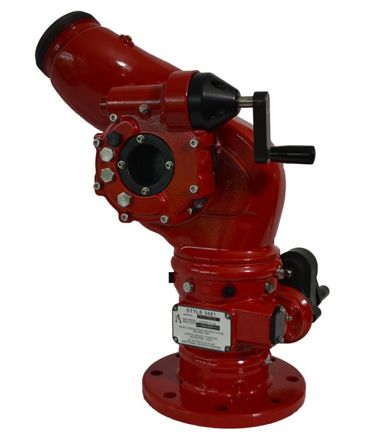 Akron StreamMaster II Manual Fire Monitor System 2000 GPM, 3481, 5170***