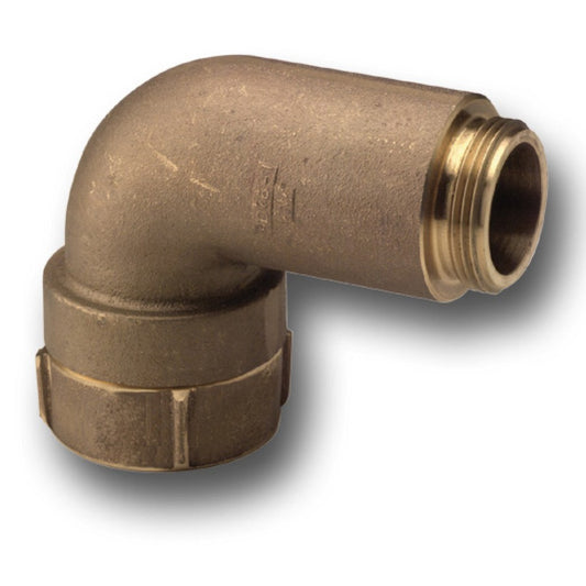 Akron, Continuous Swiveling Elbow - Cast Brass, 635***