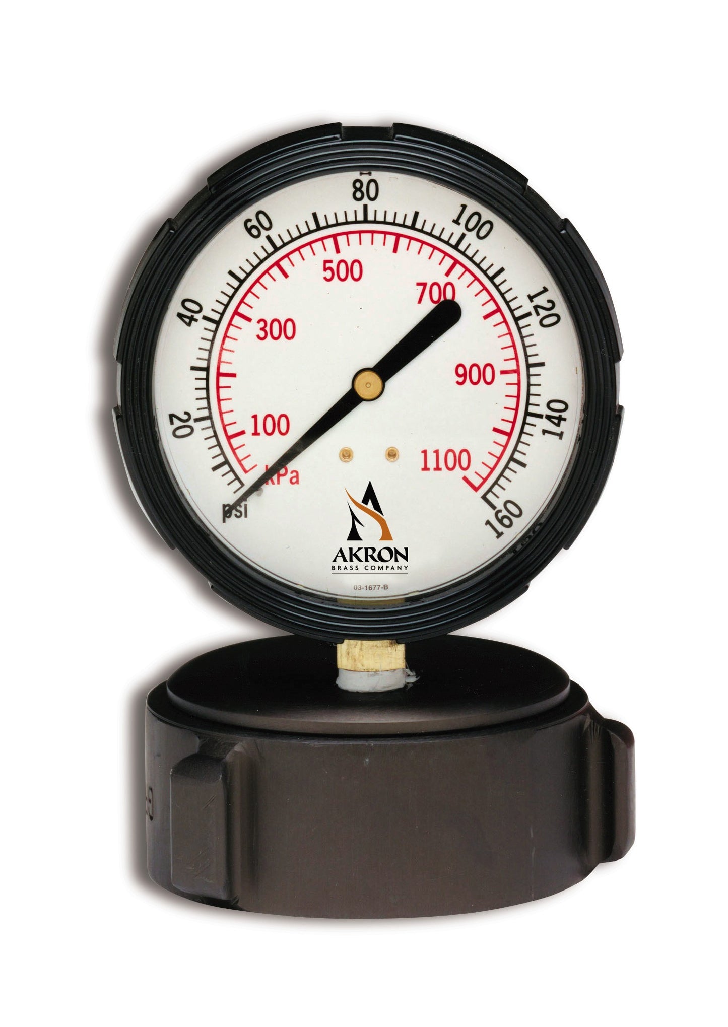 Akron 2 1/2" NH, (63mm) Cap Gauge, Pressure gauge, HCGK