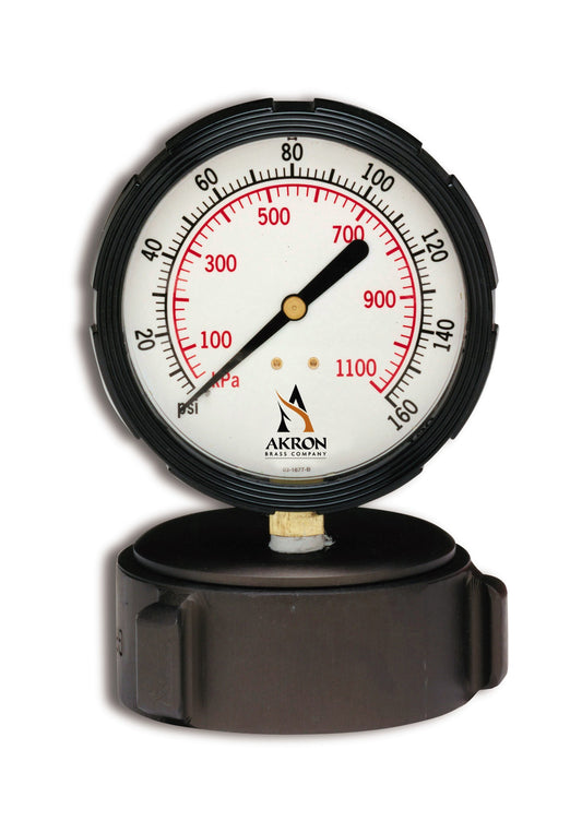 Akron 2 1/2" NH, (63mm) Cap Gauge, Pressure gauge, HCGK