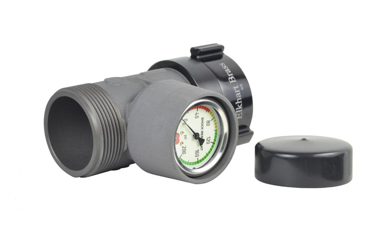 High Rise Line Gauge 228-A, Elkhart Brass 1.5 and 2.5***