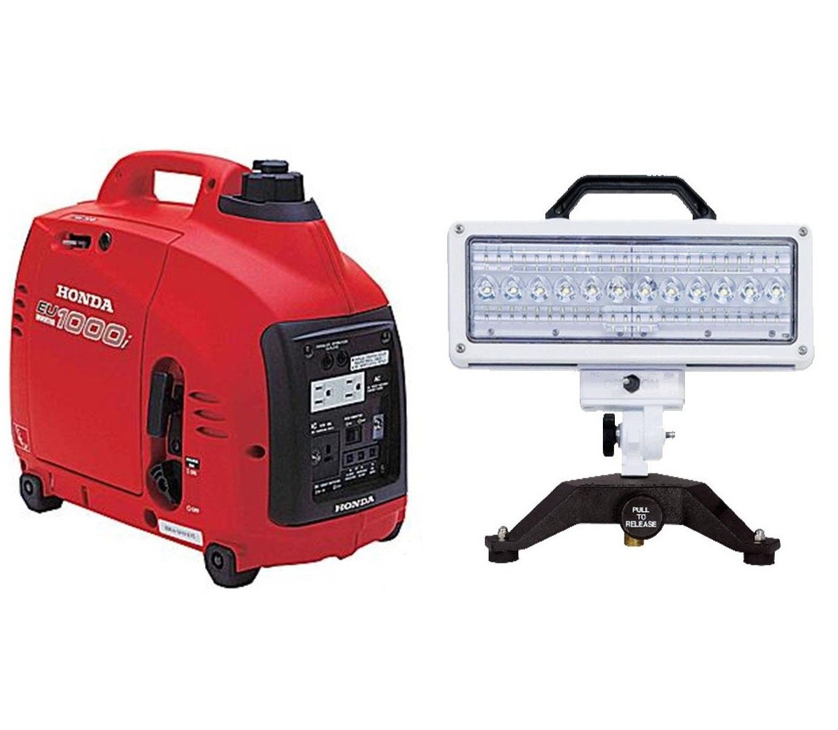 Portable ground light and generator combo SPSKR700**