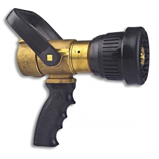 Akron, 1 1/2'' Brass Fog Nozzle with Pistol Grip 3019***